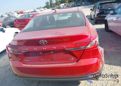 2025 Toyota Camry Le из США, поврежденный, VIN 4T1DAACK3SU113739